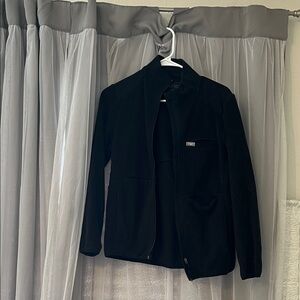 Figs Women’s Black Zip-Front Jacket